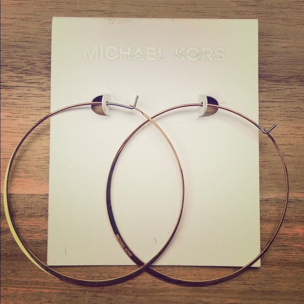 Michael Kora Gold Delicate Hoops